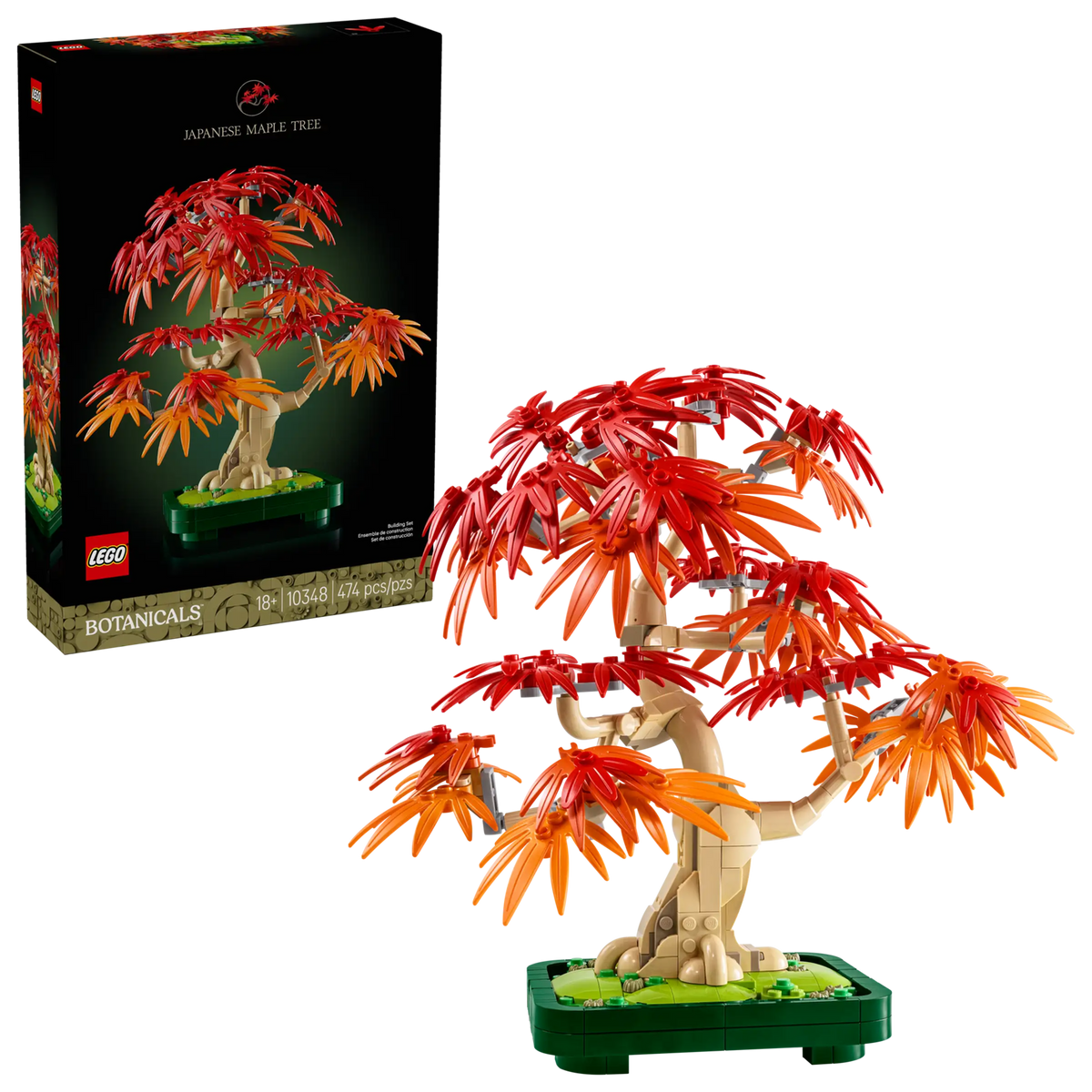 LEGO Botanicals 10348 Japanese Red Maple Bonsai Tree