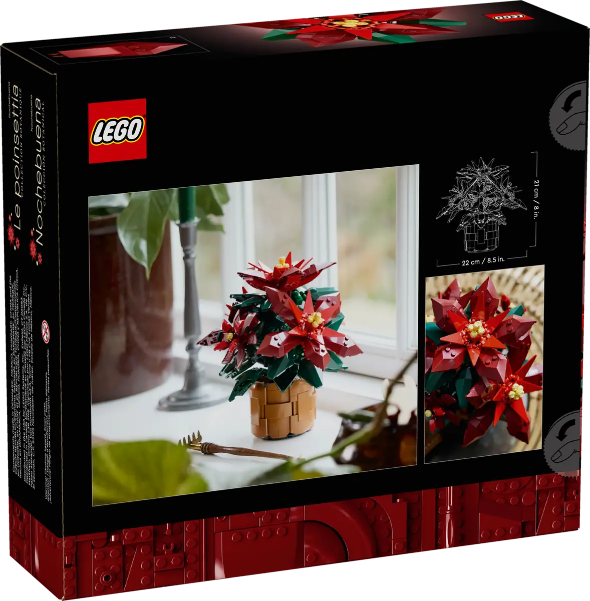 LEGO Icons: The Botanical Collection 10370 Poinsettia