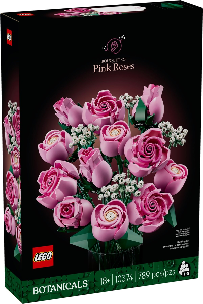 LEGO Botanicals 10374 Bouquet of Pink Roses