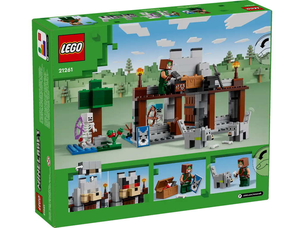 LEGO Minecraft 21261 The Wolf Stronghold