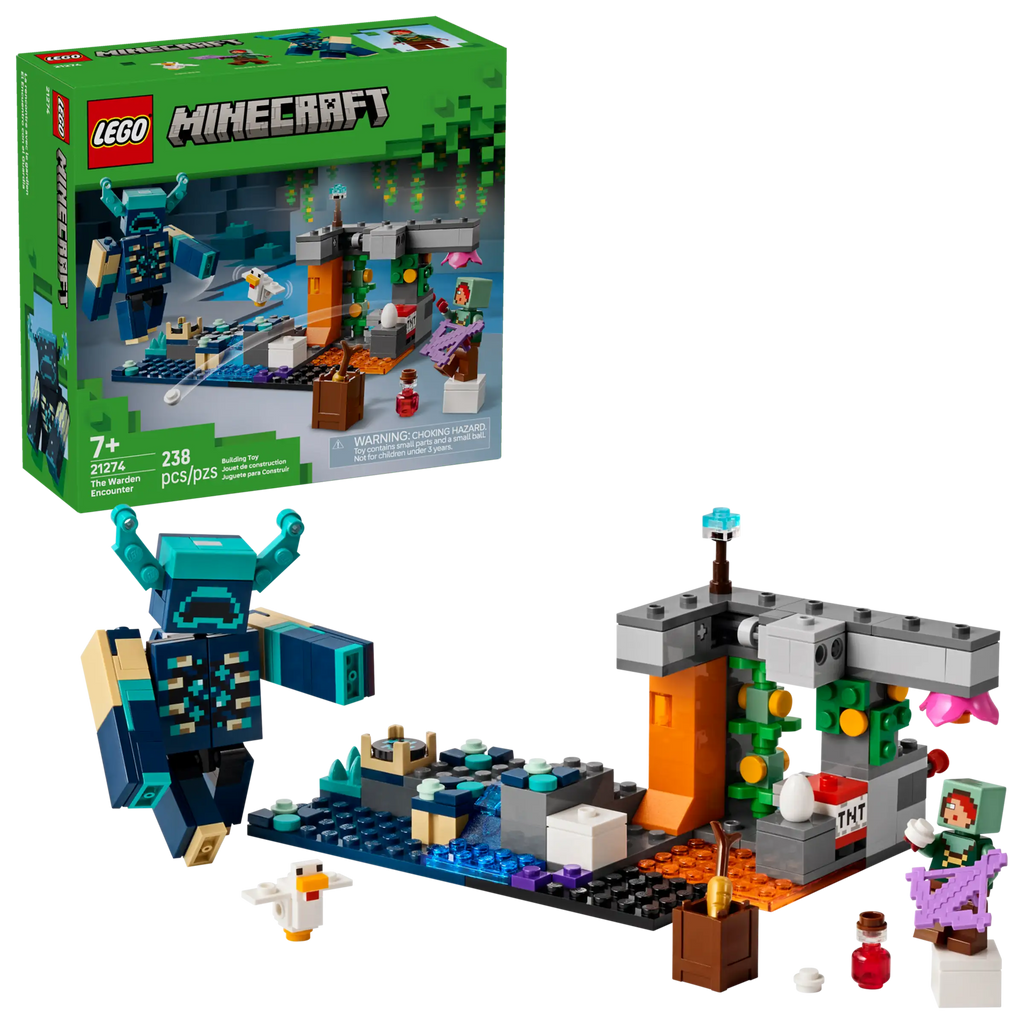 LEGO Minecraft 21274 The Warden Encounter