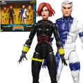 Avengers Marvel Legends Series Black Widow and Quicksilver 6-Inch Action Figures