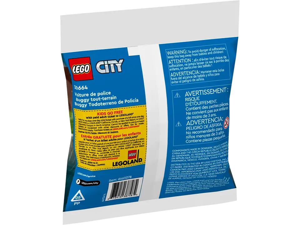 LEGO City 30664 Police Off-Road Buggy Car