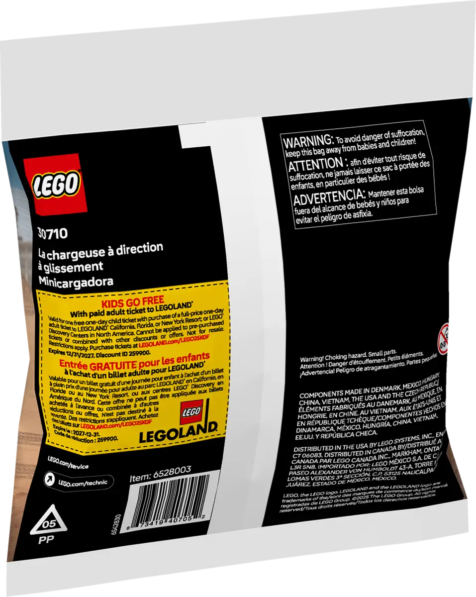 LEGO Technic 30710 Skid-Steer Loader