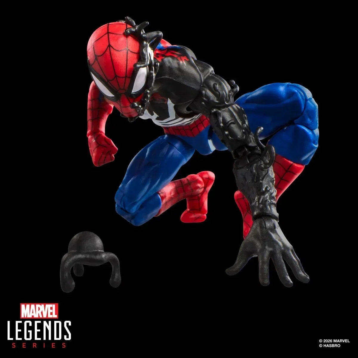 Secret Wars Marvel Legends Series Spider-Man (Alien Costume) 6-Inch Action Figure