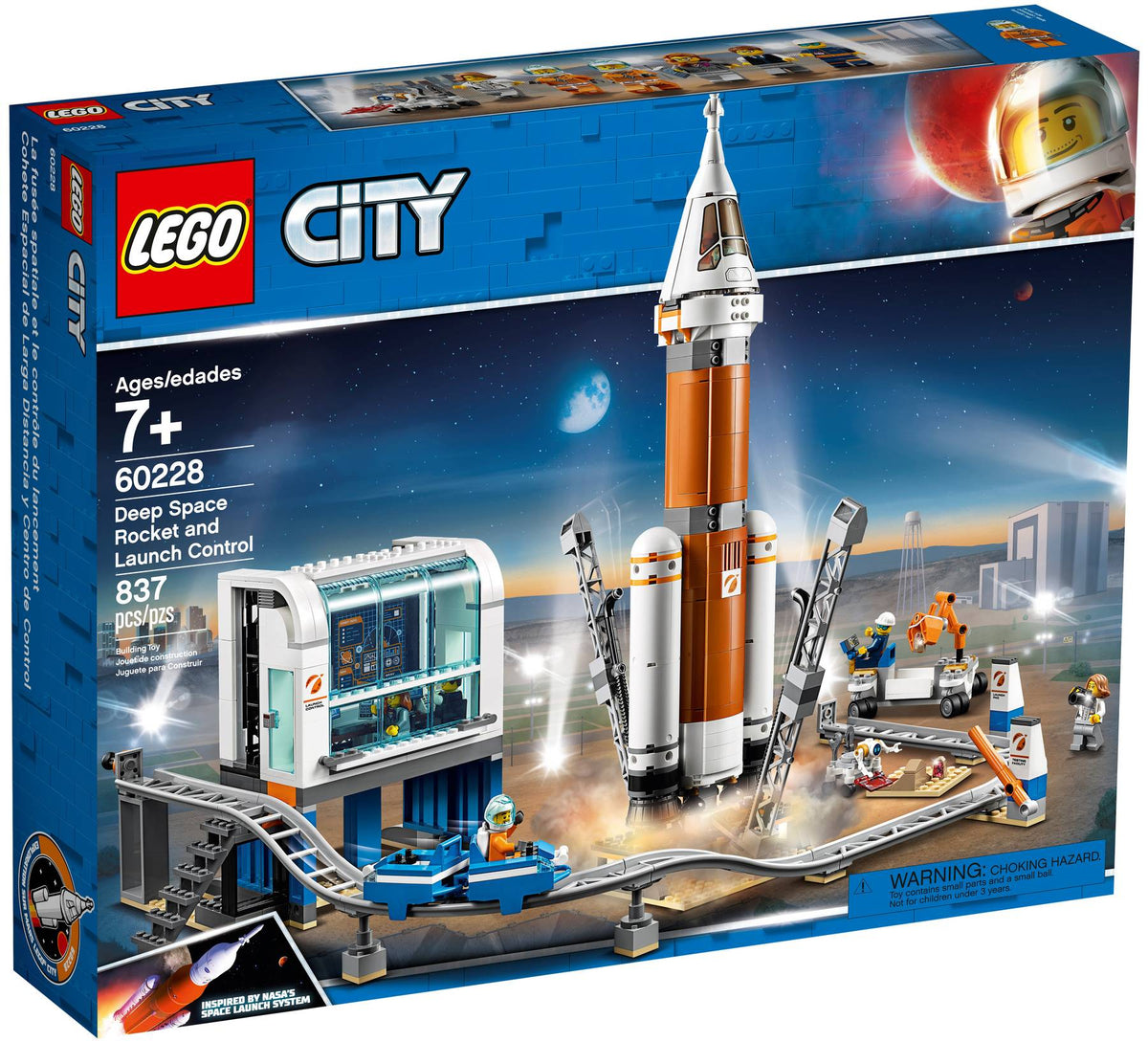 LEGO City 60228 Deep Space Rocket and Launch Control