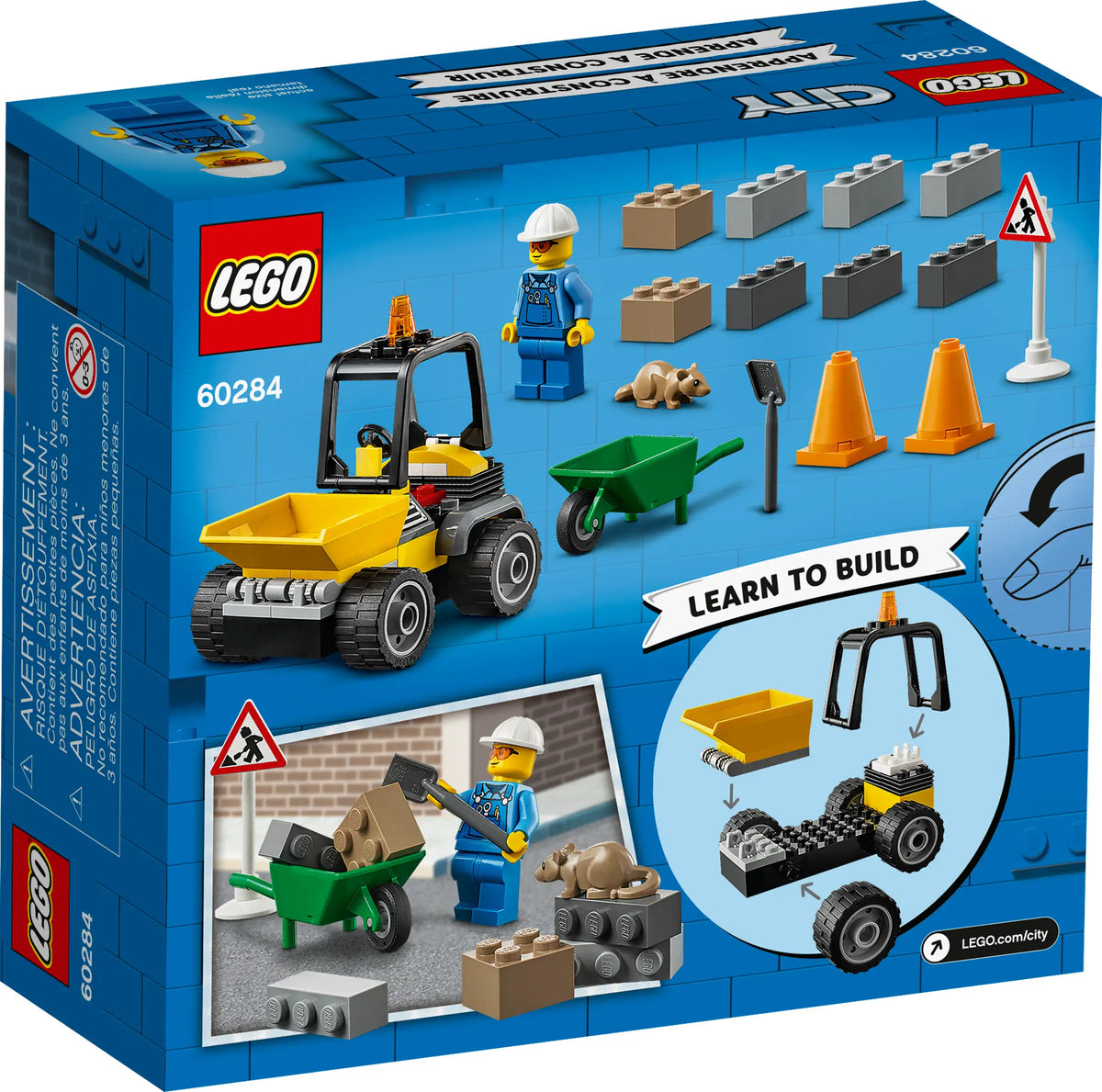 LEGO City 60284 Roadwork Truck