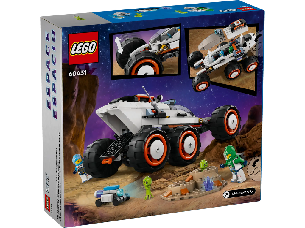 LEGO City 60431 Space Explorer Rover and Alien Life