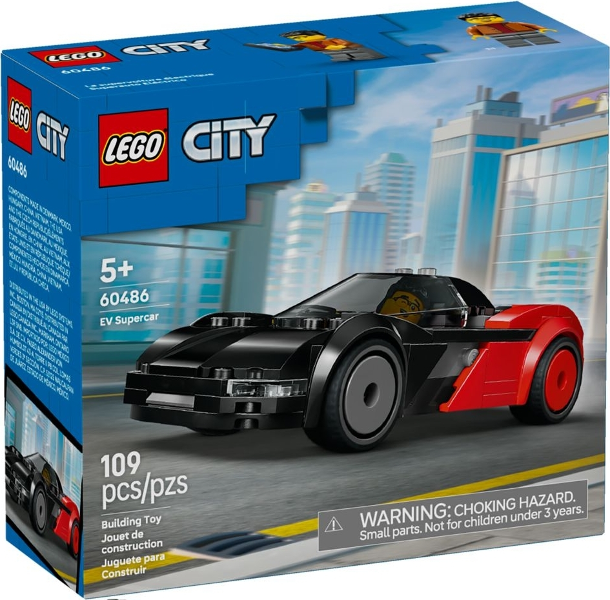 LEGO City 60486 EV Supercar
