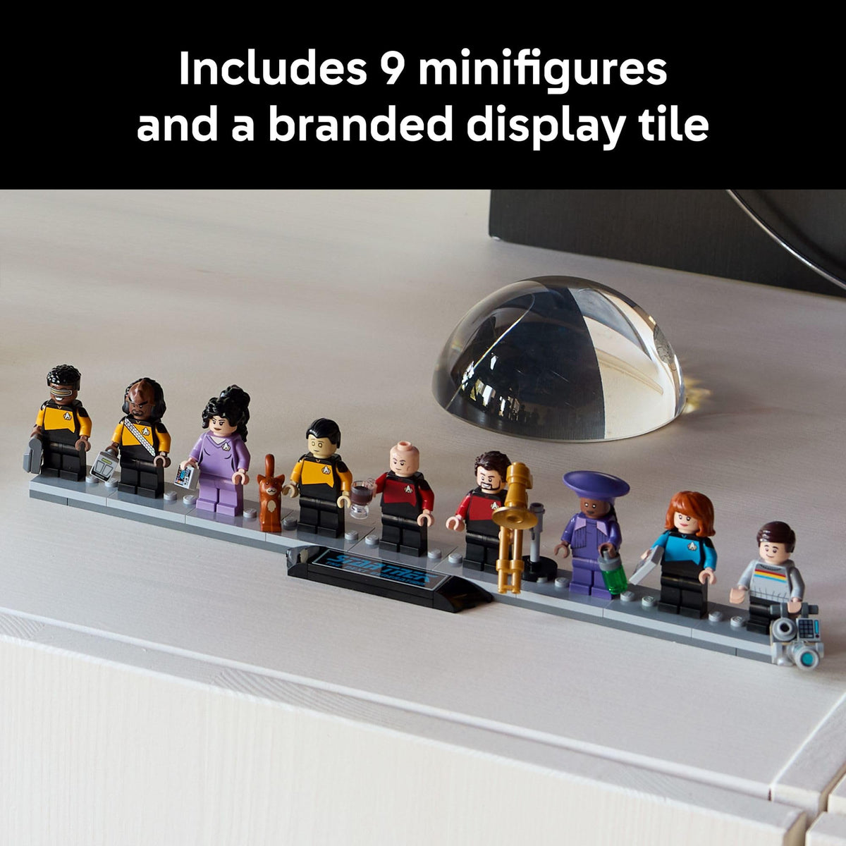 LEGO Icons Star Trek: U.S.S. Enterprise NCC-1701-D Collectible Building Sets for Adults - Room or Office Decor for Men & Women, Ages 18+ - Star Trek Gifts for Fans - 10356
