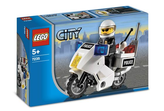 LEGO City 7235 Police Motorcycle