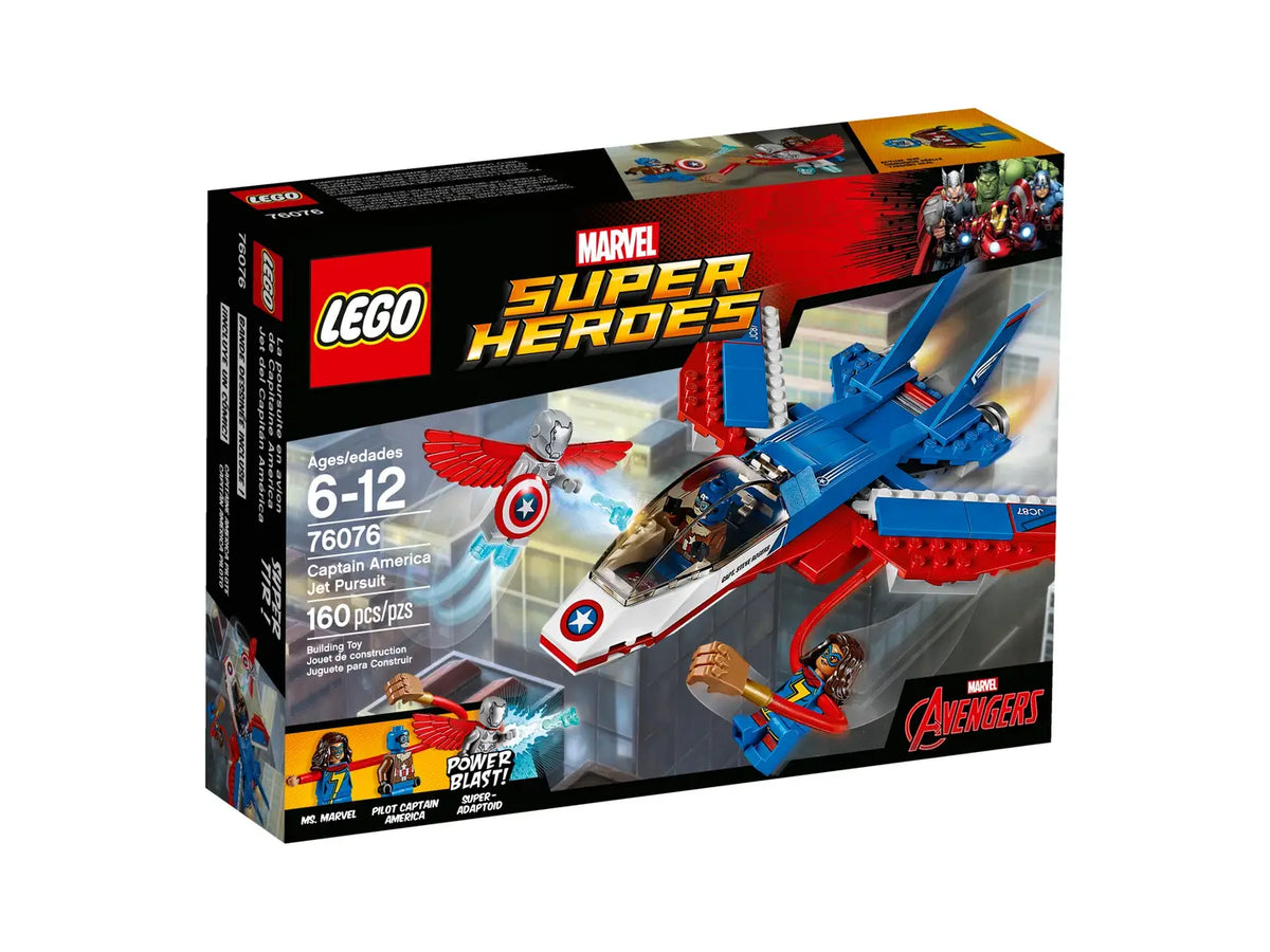 LEGO Marvel 76076 Captain America Jet Pursuit