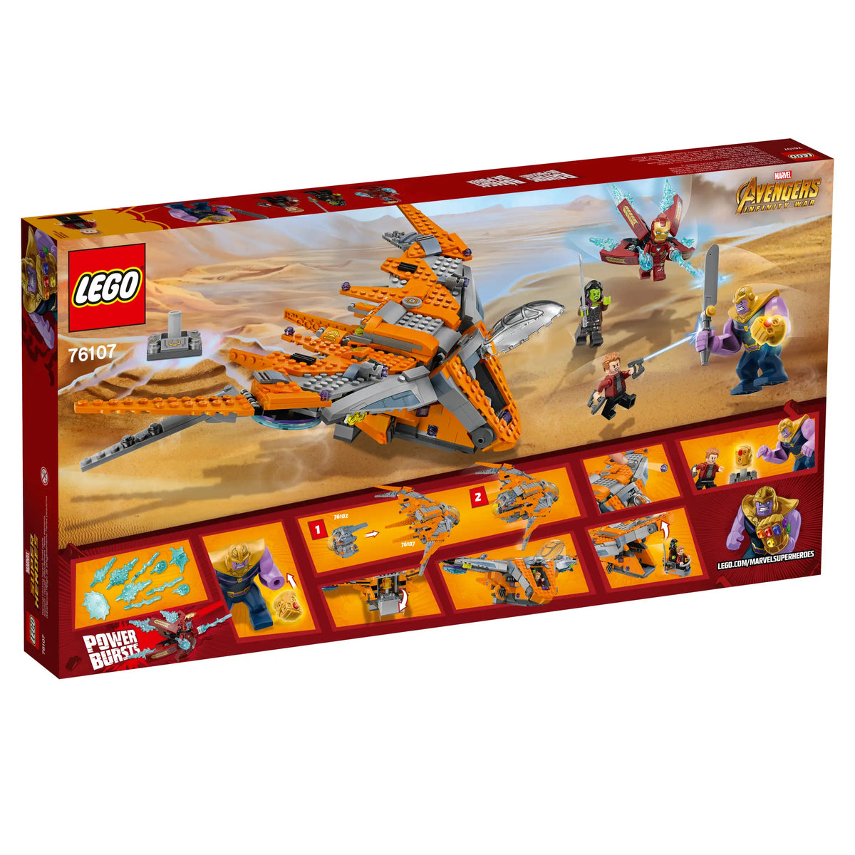 LEGO Marvel 76107 Thanos: Ultimate Battle