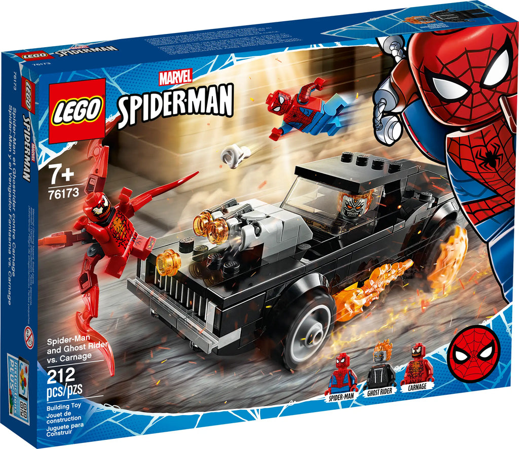 LEGO Marvel 76173 Spider-Man and Ghost Rider vs. Carnage