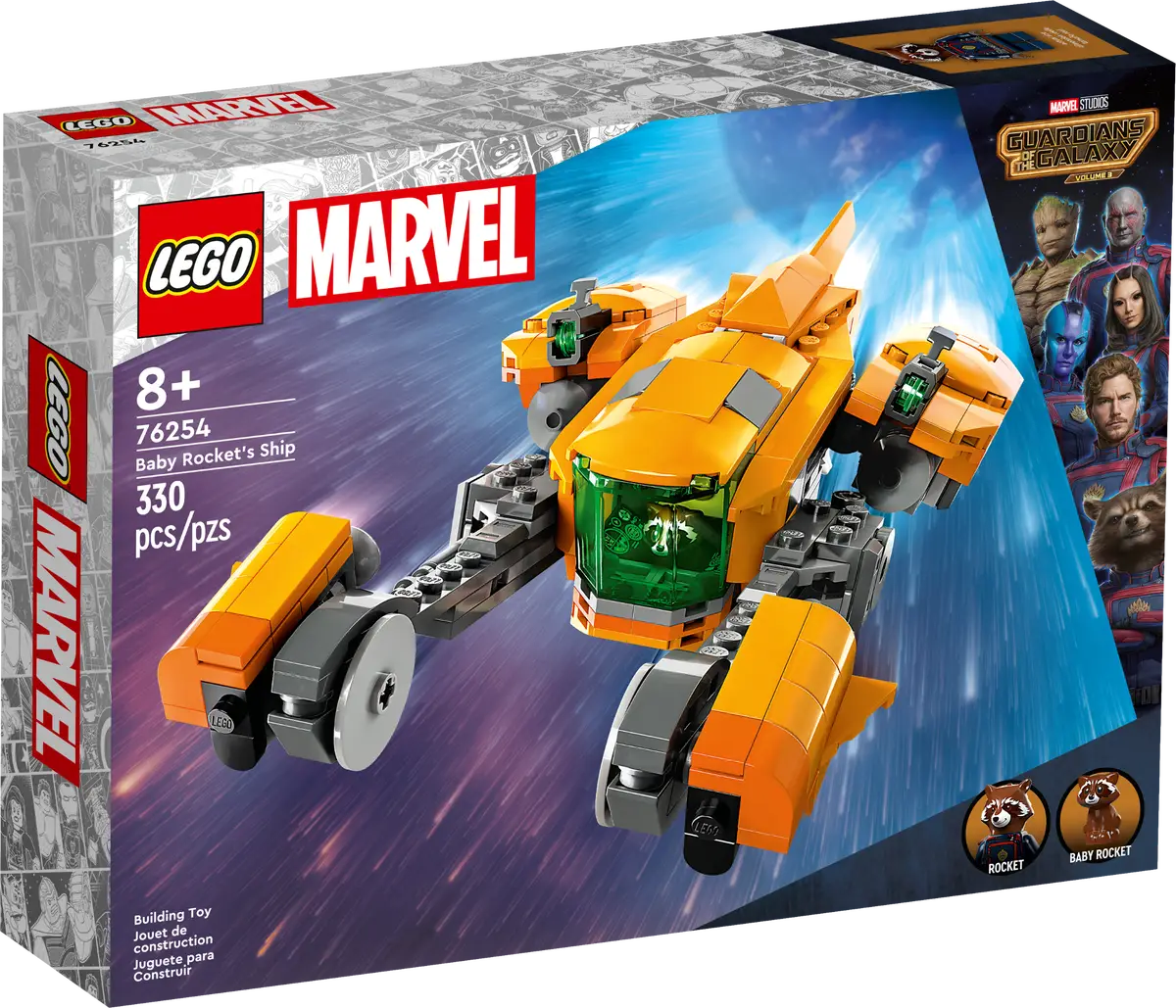 LEGO Marvel 76254 Baby Rocket's Ship