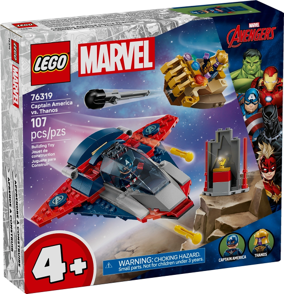 LEGO Marvel 76319 Captain America vs. Thanos