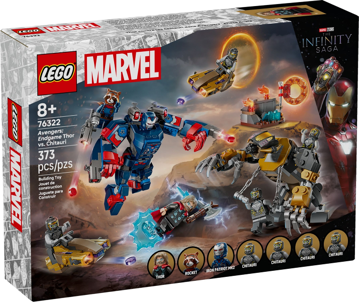 LEGO Marvel 76322 Avengers: Endgame Thor vs. Chitauri