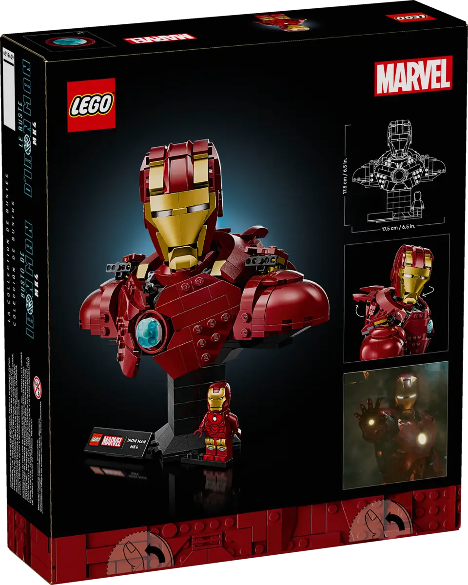 LEGO Marvel 76327 Iron Man MK4 Bust
