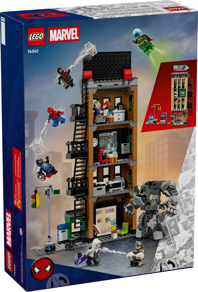 LEGO Marvel 76342 Spider-Man vs. Mysterio: The Daily Bugle