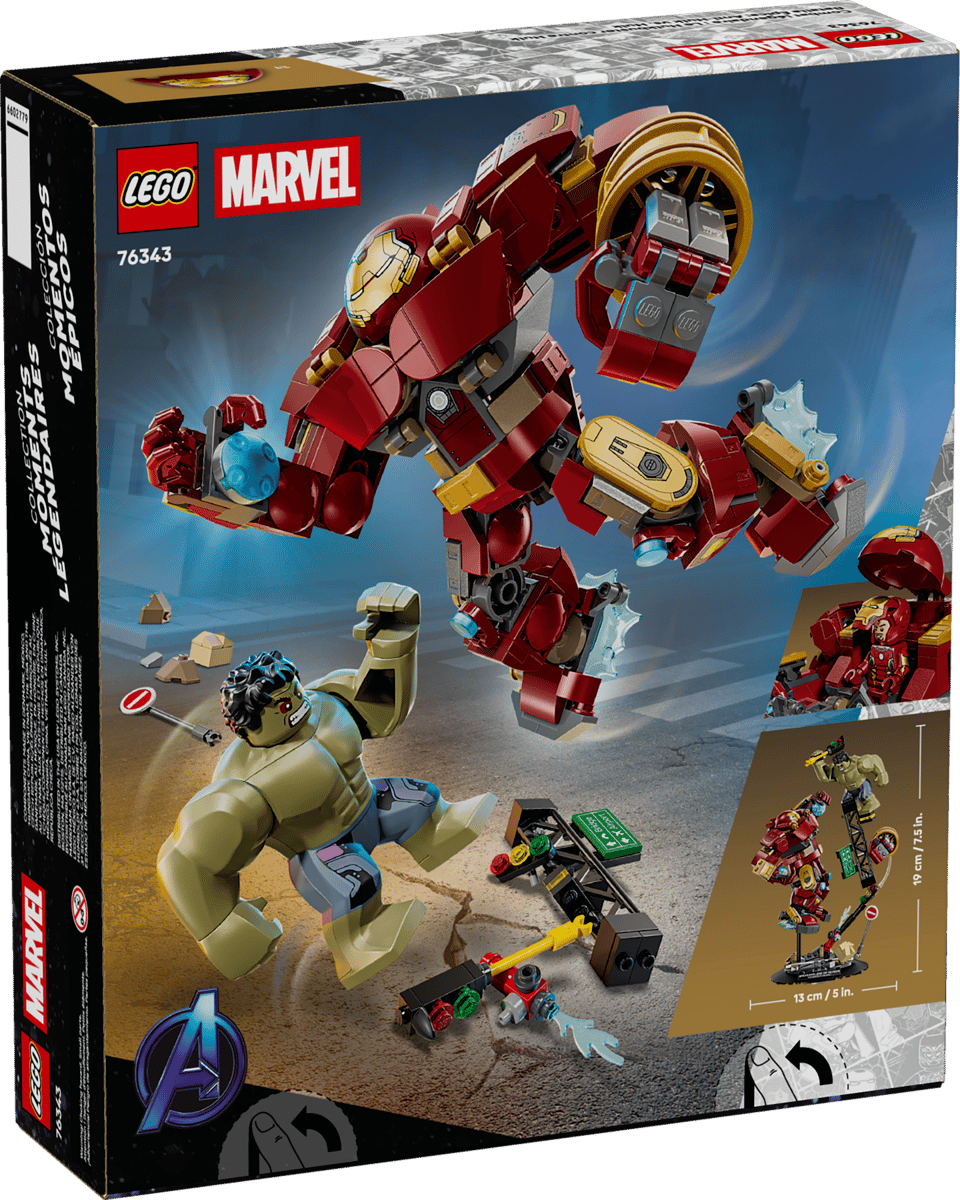 LEGO Marvel 76343 Epic Battle: Hulkbuster vs. The Hulk