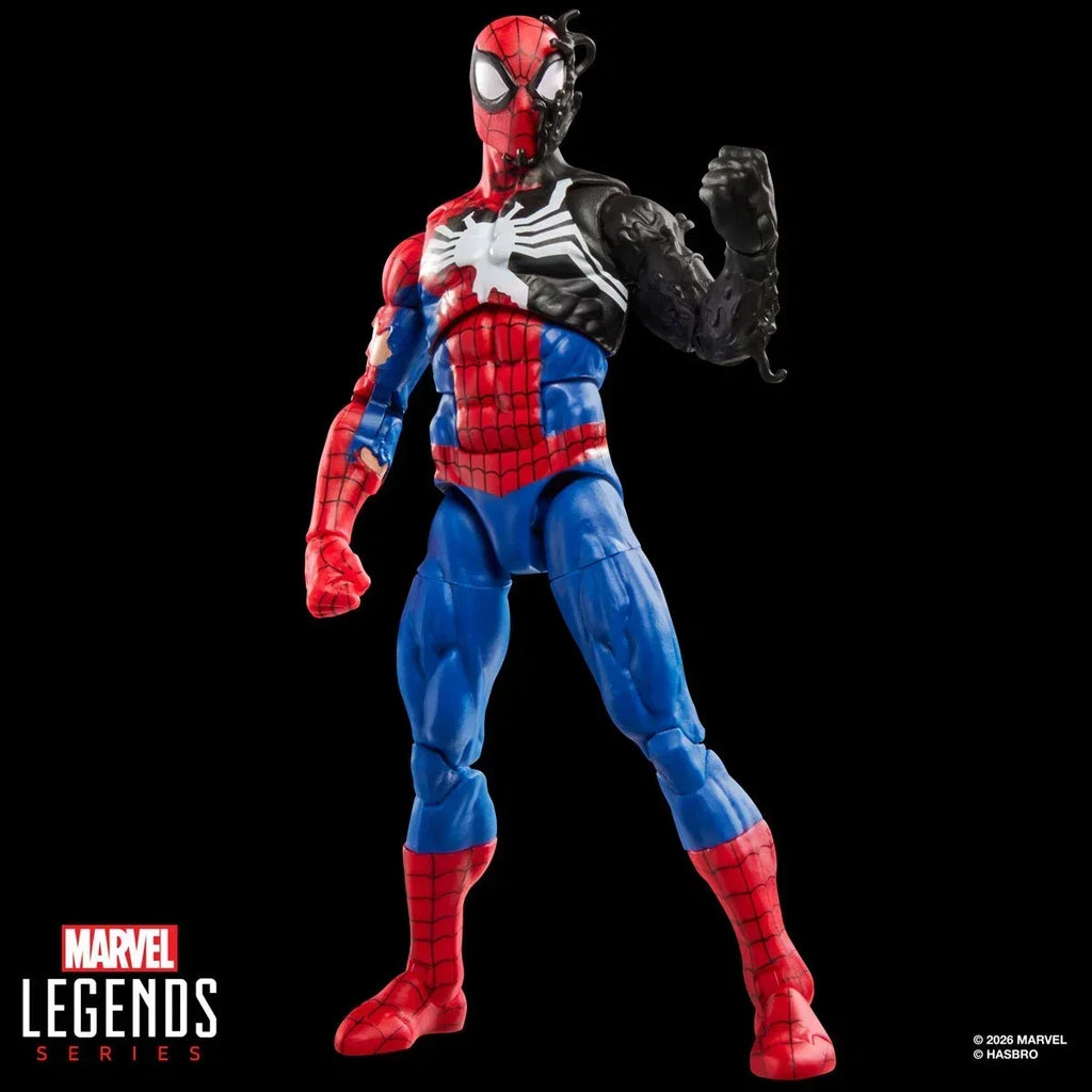 Secret Wars Marvel Legends Series Spider-Man (Alien Costume) 6-Inch Action Figure