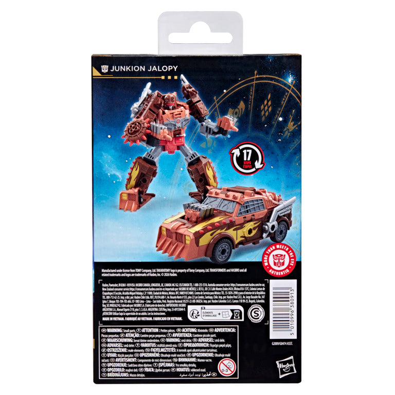 Transformers Age Of The Primes Deluxe Class Junkion Jalopy