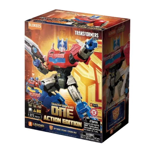 Transformers Action Edition 04 Orion Pax/Optimus Prime (TF One) Figurine