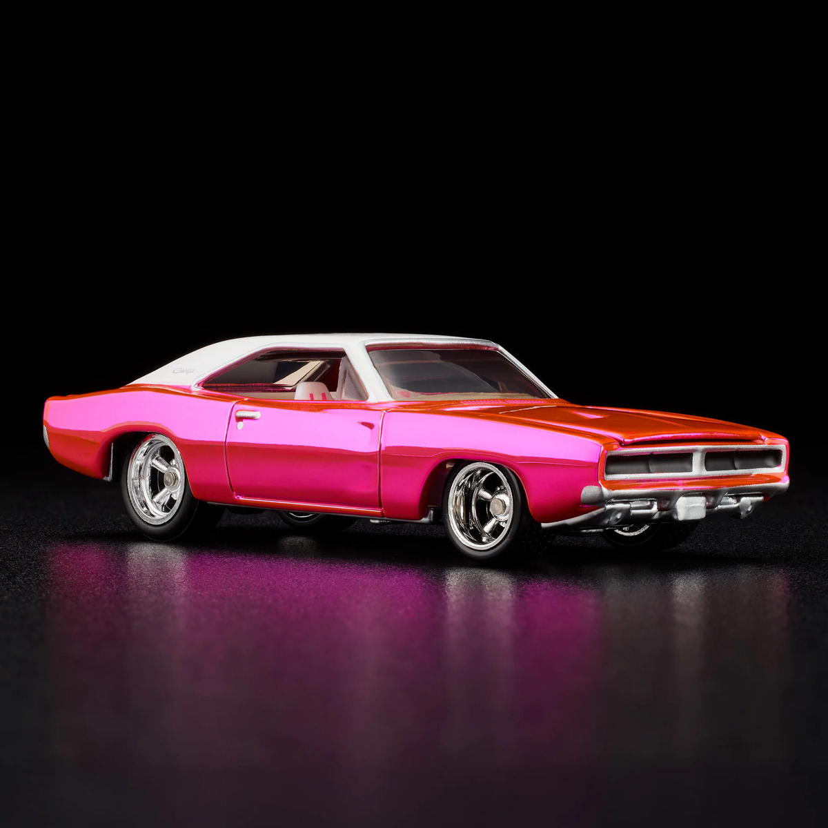 HWJCP32 RLC 1969 Dodge Charger R/T - Spectraflame Pink