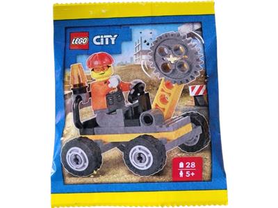 LEGO City 952502 Builder with Buzzsaw Vehicle Paper Pack